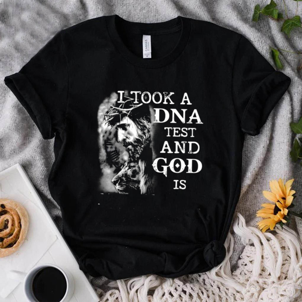 Christian Faith Jesus Lion God Is My Father DNA Test T Shirt Christian Faith Jesus Lion God Is My Father DNA Test T Shirt